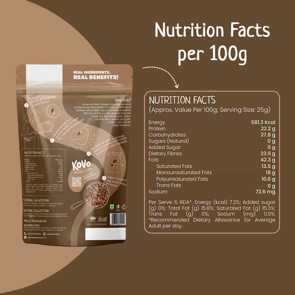 Raw flax Seeds